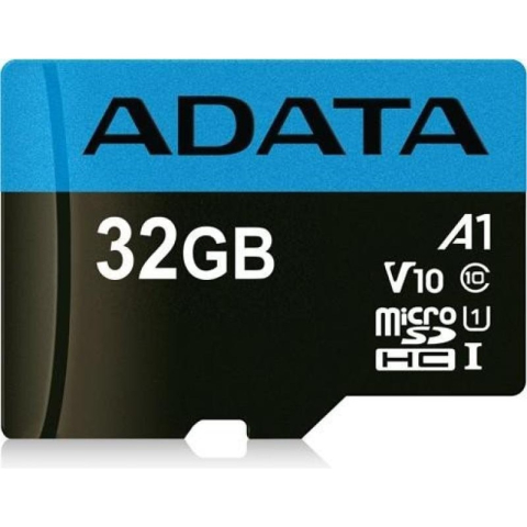 ADATA MicroSDHC 32GB – Class 10, UHS‑I U1, 100MB/s, cu adaptor [2]