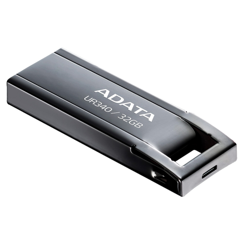 ADATA UR340 32GB – USB 3.2 Gen1, metalic, negru, 100MB/s [2]