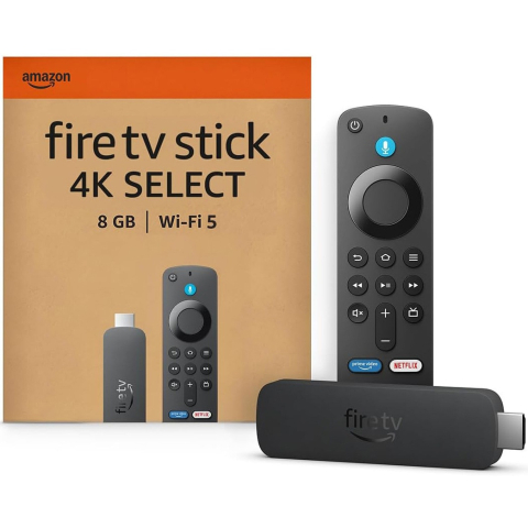 Controller Multimedia - Amazon Fire TV Stick 4K Select (2025) – mediaplayer 4K, Wi‑Fi – B0CN41GMDK