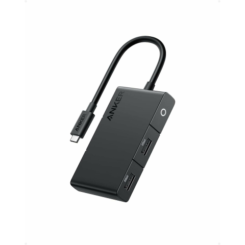 Cabluri Usb & Thunderbolt - Anker Docking Station 5‑in‑1 – HDMI 4K, USB 3.2 Gen1, PD 100W – A8356G11