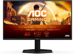 Monitoare Gaming & Consumer - AOC 25G42E – Monitor Gaming 24.5″ Fast IPS, Full HD, 180Hz