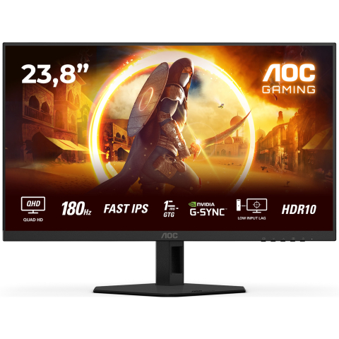 Monitoare Gaming & Consumer - AOC Q24G4RE – Monitor Gaming 23.8″ IPS, WQHD, 180Hz