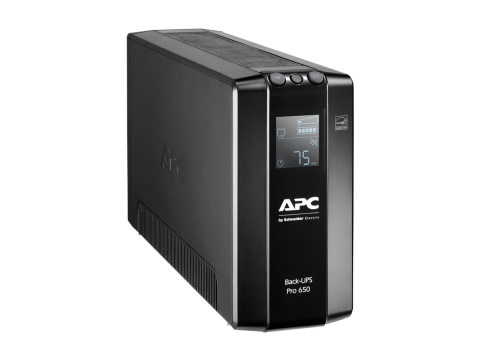 APC Back‑UPS Pro BR650MI – UPS 650VA/390W, AVR, LCD, 6×IEC [1]