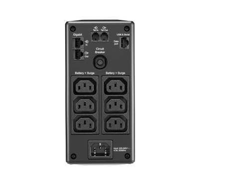 APC Back‑UPS Pro BR650MI – UPS 650VA/390W, AVR, LCD, 6×IEC [3]