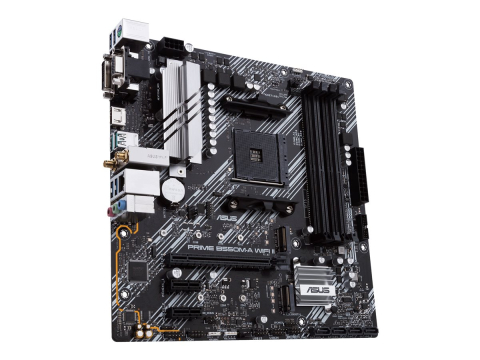 ASUS PRIME B550M‑A WIFI II – AM4, DDR4 4866 OC, mATX, HDMI/DVI/VGA, Wi‑Fi 6 [3]