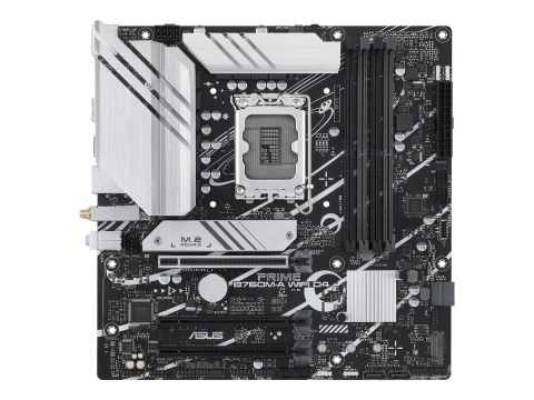 Plăci de baza - ASUS PRIME B760M‑A WIFI D4 – LGA1700, DDR4, mATX, HDMI/DP, Wi‑Fi 6
