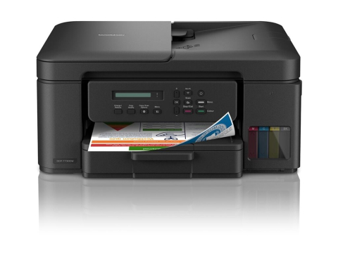 Imprimante, Scannere, Consumabile - Brother DCP‑T730DW – InkTank A4, Duplex, ADF, Wireless, 16/9 ipm