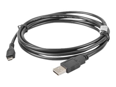 Cabluri Usb & Thunderbolt - Lanberg CA‑USBM‑10CC‑0018‑BK – Cablu USB 2.0 A‑Micro B, 1.8m, Negru