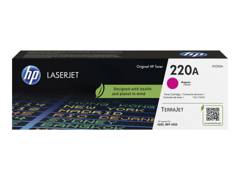 Toner - Toner HP 220A Magenta W2203A Original pentru LaserJet Pro 4202 4302