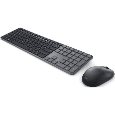 Dell Pro 7 Slim KM726 – Tastatură + Mouse Wireless, Bluetooth/RF, US Intl [2]