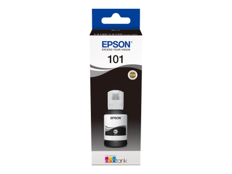 Cerneală & Cap de Printare - Epson 101 Black – Cerneală Originală EcoTank 127 ml (C13T03V14A)