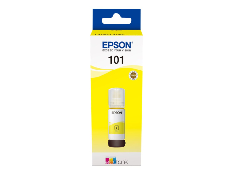 Cerneală & Cap de Printare - Epson 101 C13T03V44A – Yellow, 70 ml, Original Ink Tank