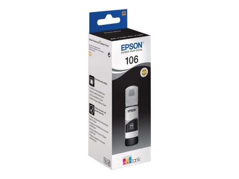 Epson 106 C13T00R140 – Photo Black, 70 ml, Original Ink Tank [1]