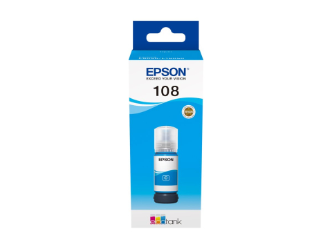 Consumabile - cerneală - Epson 108 Cyan C13T09C24A – Cerneală Originală 70 ml