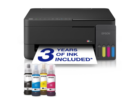 Multifuncțional Cerneală - Epson EcoTank L3350 – Multifuncțional Inkjet, Wi‑Fi, ITS, 11 ppm