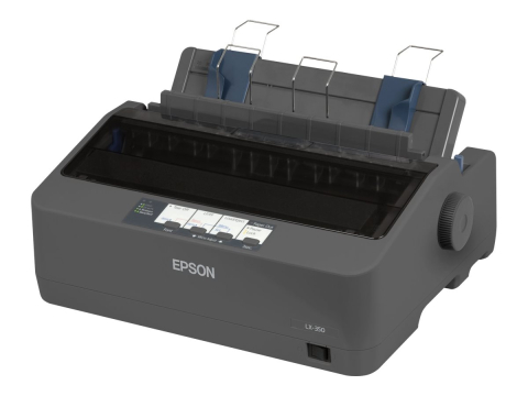 Epson LX‑350, Imprimantă Matricială 9‑pin, 357 cps, USB/Parallel/Serial [3]