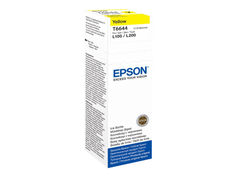 Consumabile - cerneală - Epson T6644 Yellow C13T66444A – Cerneală Originală 70 ml