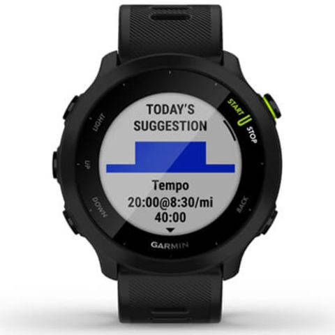 Garmin Forerunner 55 – Smartwatch 42mm, GPS, 5ATM, Black [1]