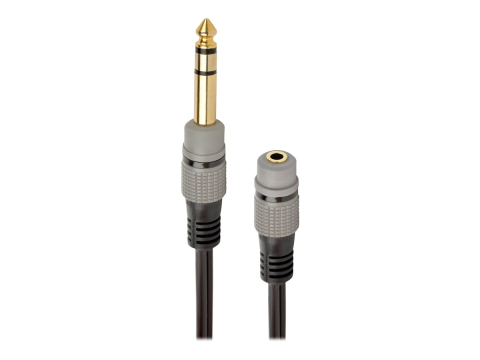 TV, Audio-Video & Multimedia - Gembird A‑63M35F‑0.2M – adaptor audio 6.35mm → 3.5mm, 0.2m