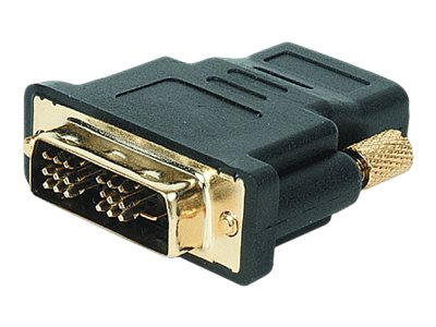 Gembird A‑HDMI‑DVI‑2 – Adaptor HDMI F → DVI‑D M (18+1), gold‑plated [2]