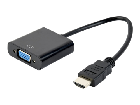 TV, Audio-Video & Multimedia - Gembird A‑HDMI‑VGA‑04 – Adaptor HDMI → VGA, 1920×1200, negru