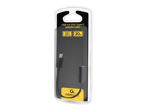 Gembird AB‑OTG‑CMAF2‑01 – USB‑C → USB‑A, USB 2.0 OTG, 20 cm [2]