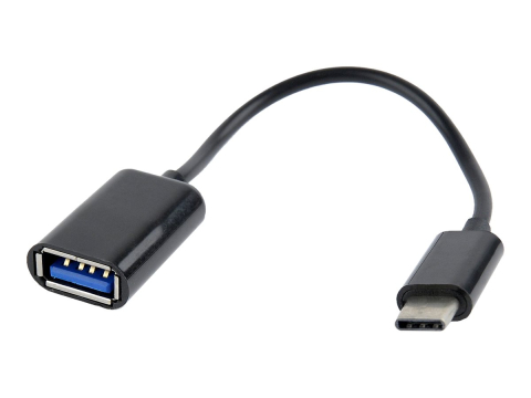 Adaptoare - Gembird AB‑OTG‑CMAF2‑01 – USB‑C → USB‑A, USB 2.0 OTG, 20 cm