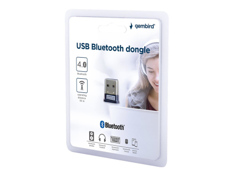 Gembird BTD‑MINI5 – Adaptor Bluetooth USB 4.0, aptX, BLE, mini [1]
