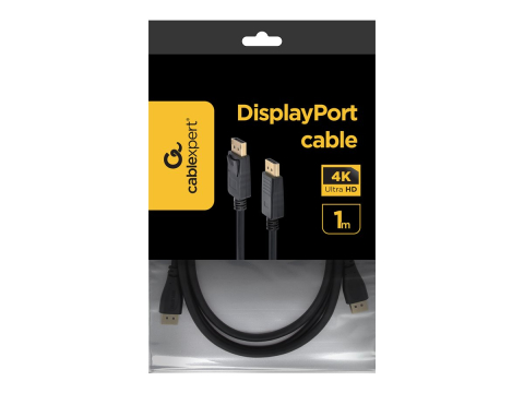 Gembird CC‑DP‑1M – Cablu DisplayPort v1.2, M/M, 1m, gold‑plated [3]