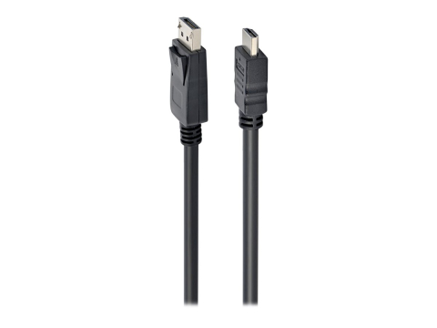 TV, Audio-Video & Multimedia - Gembird CC‑DP‑HDMI‑1M – Cablu DisplayPort → HDMI, 1m, AWG 28