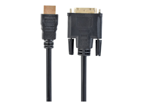 Cabluri & Adaptoare Audio-Video - Gembird CC‑HDMI‑DVI‑10 – Cablu HDMI–DVI 3 m, conectori aurii