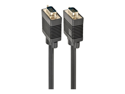Accesorii - Gembird CC‑PPVGA‑5M‑B – Cablu VGA HD15 male/male, dual‑shielded, 5m