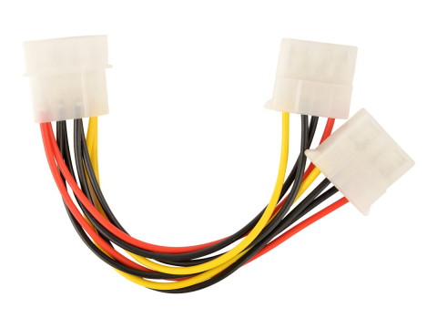 GEMBIRD CC-PSU-1 Gembird Internal power splitter cable 2x5 1/4 connectors [1]