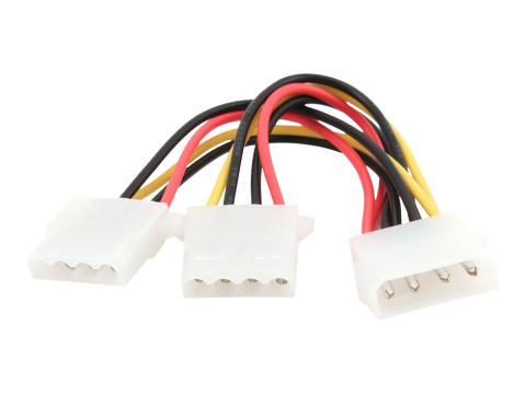 Cabluri & Adaptoare - GEMBIRD CC-PSU-1 Gembird Internal power splitter cable 2x5 1/4 connectors