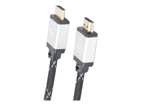Gembird CCB‑HDMIL‑1M – Cablu HDMI High Speed cu Ethernet, 1m, braided [1]