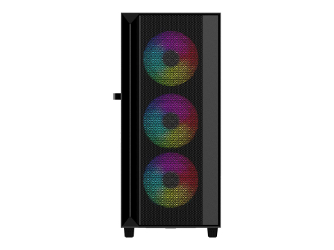 Gembird Fornax 4000 Carcasă PC ATX ARGB Negru [6]