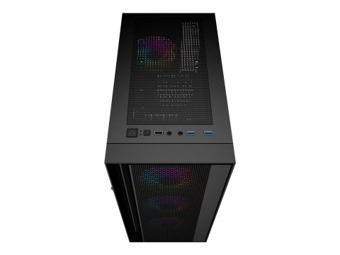 Gembird Fornax 4000 Carcasă PC ATX ARGB Negru [3]