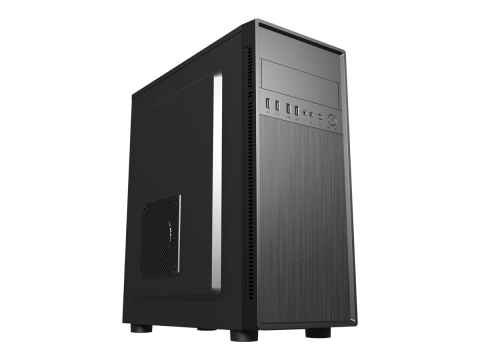Gembird Fornax 160 Carcasă PC Office ATX Negru [2]