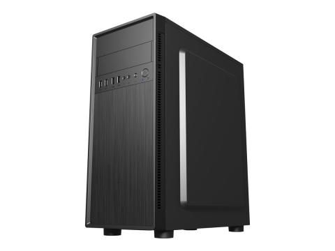 Gembird Fornax 160 Carcasă PC Office ATX Negru [3]