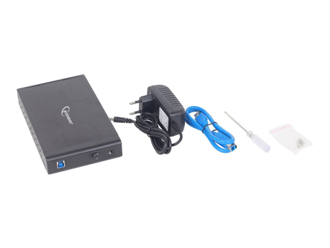 Gembird EE3‑U3S‑3 – Enclosure HDD 3.5" USB 3.0 Aluminiu [2]