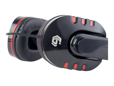 Gembird GHS‑402 – Căști Gaming, Microfon, 3.5mm, Glossy Black [2]