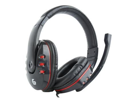 Gembird GHS‑402 – Căști Gaming, Microfon, 3.5mm, Glossy Black [3]
