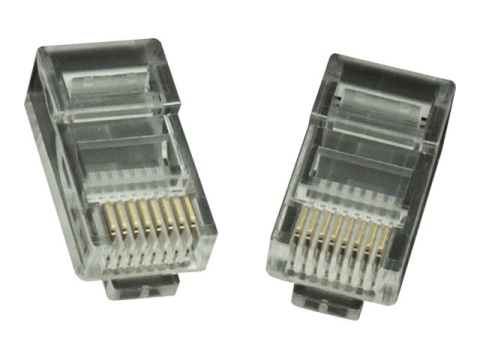 Alte Cabluri - Gembird LC‑8P8C‑001/50 – Mufe RJ45 UTP CAT5, Set 50 buc.