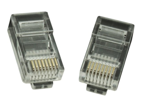 Alte Accesorii Rețelistică - GEMBIRD LC-8P8C-002/10 Conectori RJ-45 UTP CAT6 Solid 10 buc.