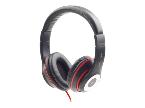 Gembird MHS‑LAX‑B – Căști Stereo Full‑Size cu Microfon, Control Volum, 3.5mm [1]