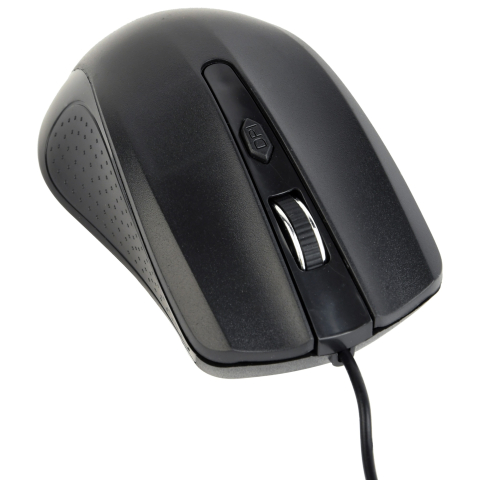 Gembird MUS‑4B‑01L – Mouse optic 1200 DPI, USB, Negru [1]