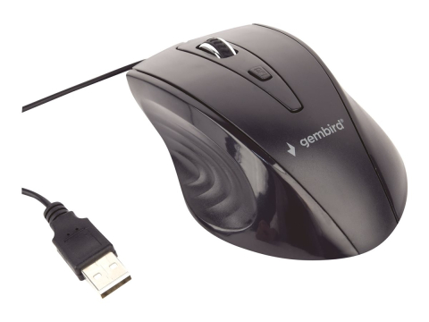 Gembird MUS-4B-02 – Mouse Optic USB 1200 DPI Negru [3]