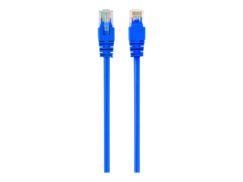 Network & Smart Home - Gembird PP12‑1M/B – Patchcord RJ45 Cat.5e UTP 1m Albastru