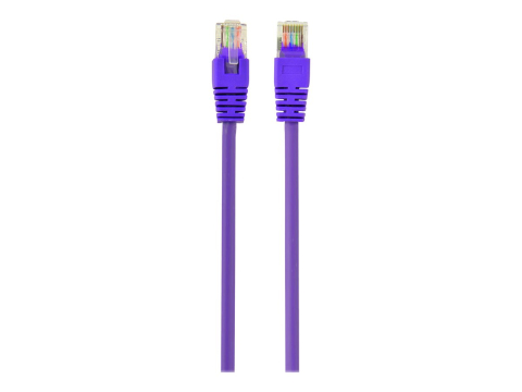 Network Accessories - Gembird PP12‑1M/V – Patch Cord UTP CAT5e 1m Purple