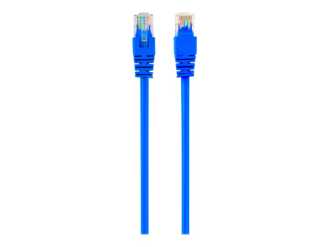 Network Accessories - Gembird PP12‑2M/B – Patchcord RJ45 Cat.5e UTP 2m Albastru